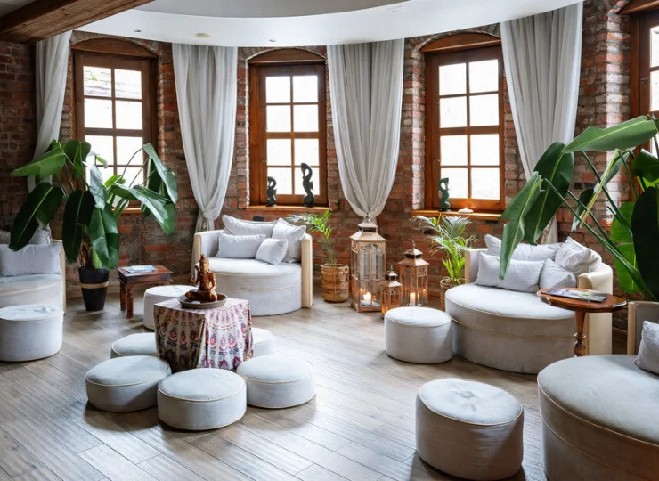 Jego wyjątkowe wnętrza to oaza relaksu i odprężenia