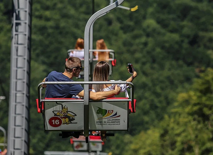 Kolejka linowa na szczyt Jávorhegy