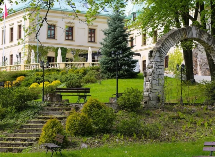 Drzewostan parku liczy 300 lat