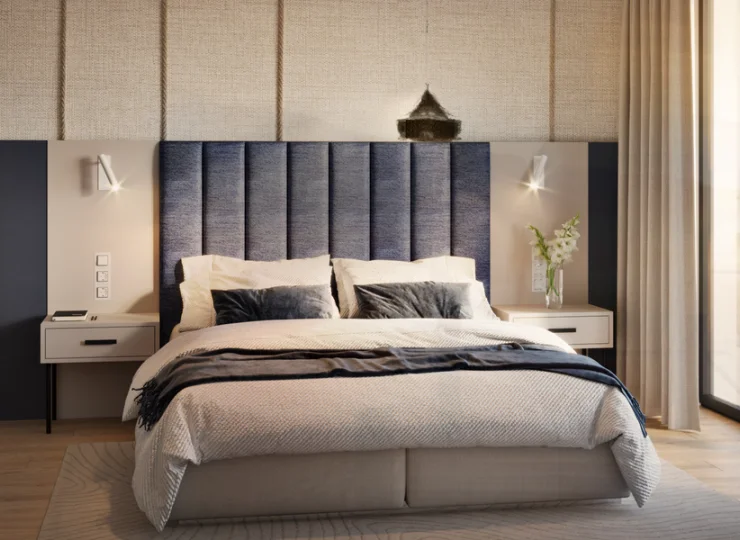 Apartamenty 4- i 6-osobowe mają osobne sypialnie