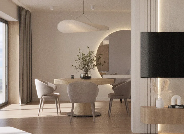 Apartament z 1 lub 2 sypialniami i widokiem na jezioro