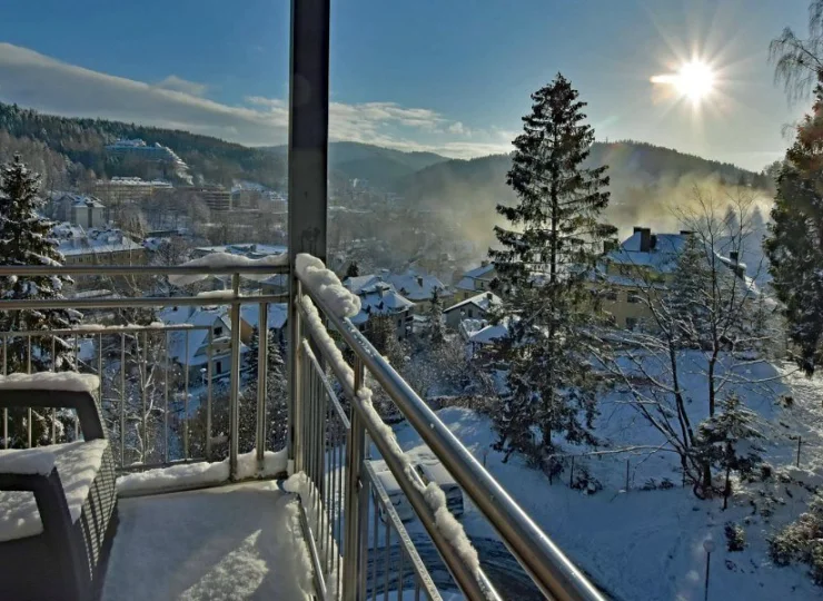 Z balkonów można podziwiać przepiękne widoki