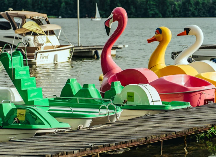 Hotel Ukiel posiada w pełni wyposażoną wypożyczalnię sprzętu wodnego