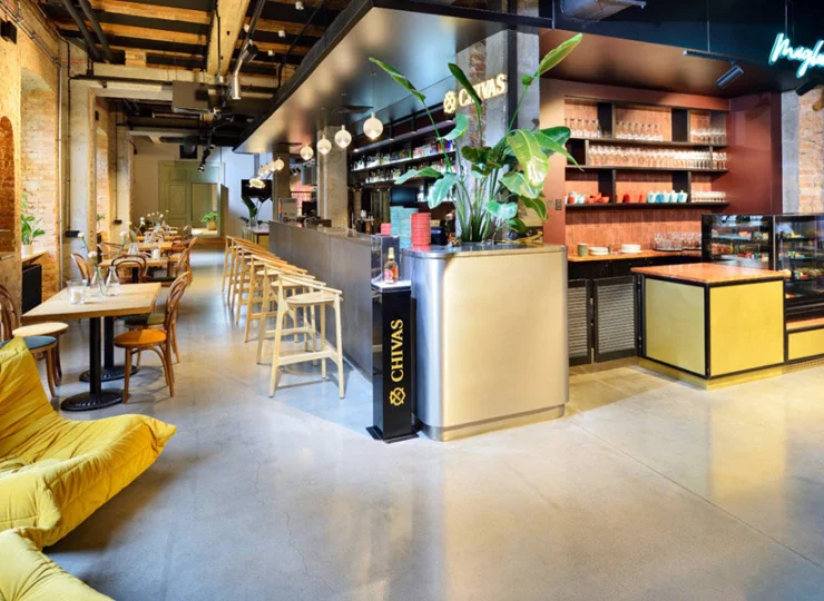 Maglownia to nie tylko lobby bar z kawiarnią