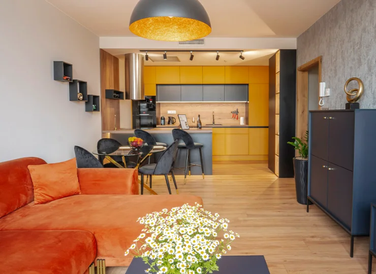 Apartamenty to wygodne dwupokojowe mieszkania