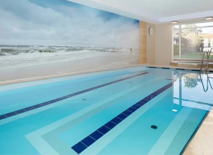 Znajdziecie w niej kryty basen, jacuzzi, saunę i gabinet masażu