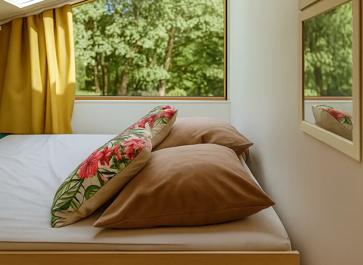 Taki nocleg blisko przyrody jest niezwykle relaksujący