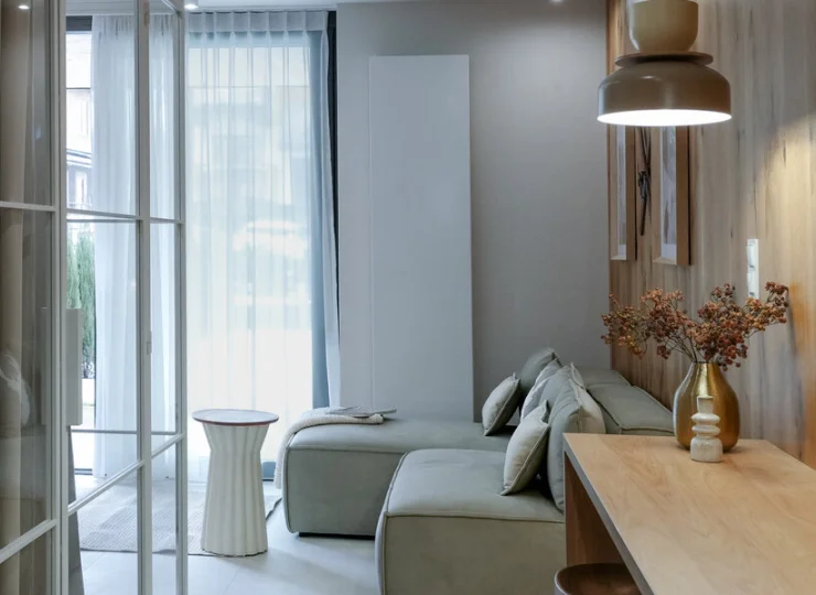 Wnętrza apartamentów urządzono zgodnie z najnowszymi trendami