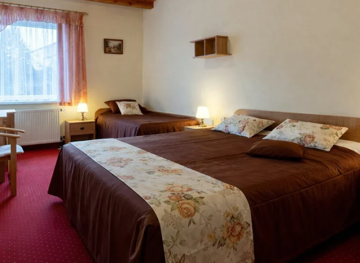 W obiekcie są również pokoje rodzinne