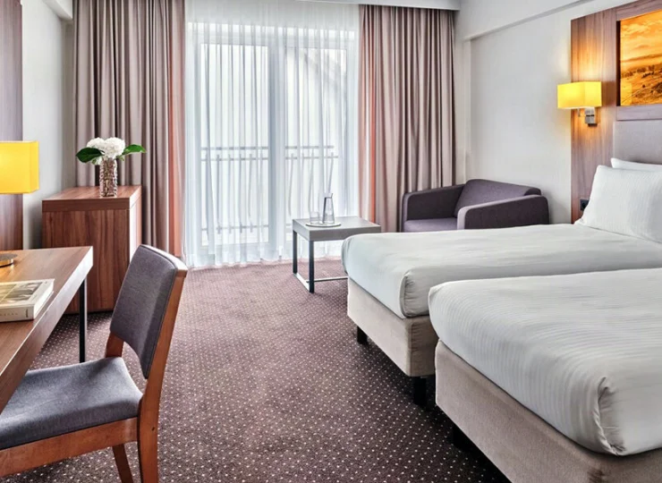 Do dyspozycji gości oddano komfortowe pokoje