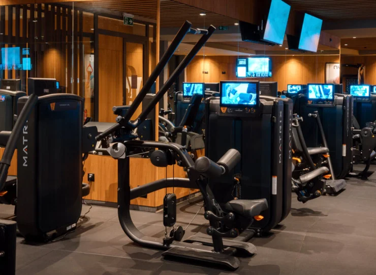 Aktywni goście mogą skorzystać z przestrzeni fitness