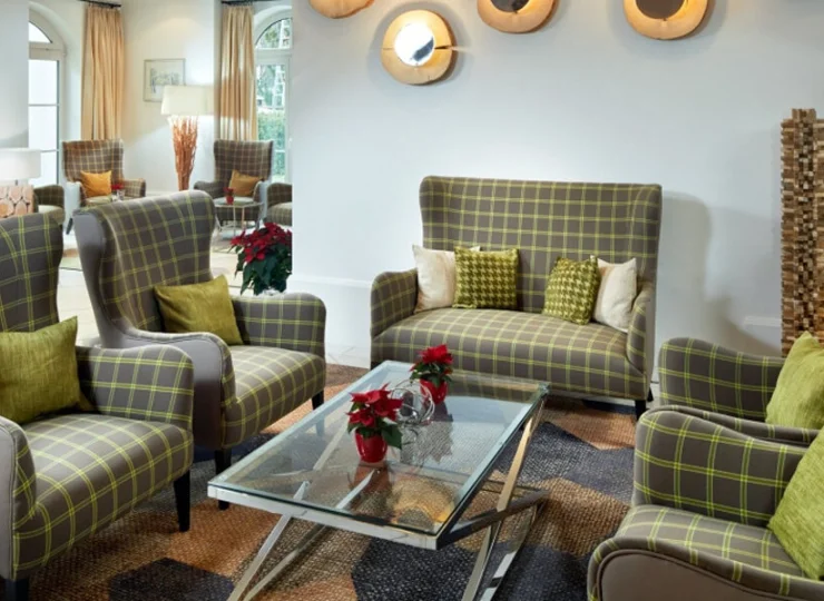 Wnętrza hotelu są bardzo przyjemne