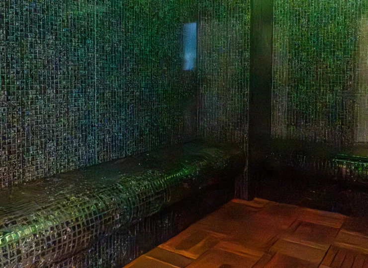 Po treningu można skorzystać z sauny lub łaźni