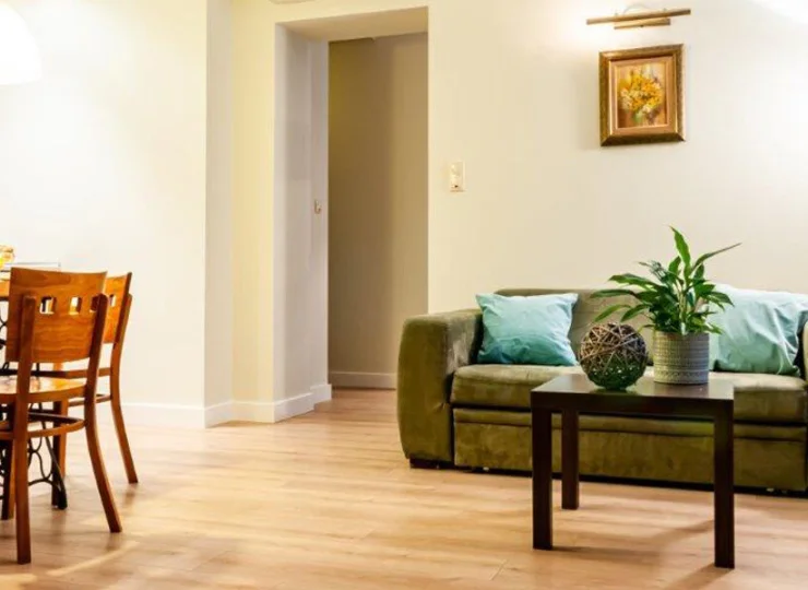 Apartament 2+1 Zielony to wygodne mieszkanie z odrębną sypialnią