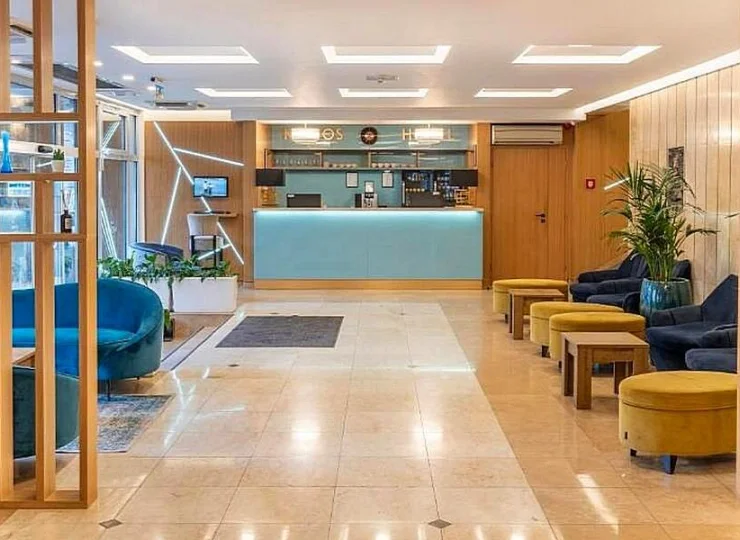 Recepcja Hotelu Medos w Budapeszcie