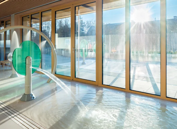 Dla dzieci przygotowano wodne atrakcje w strefie basenowej