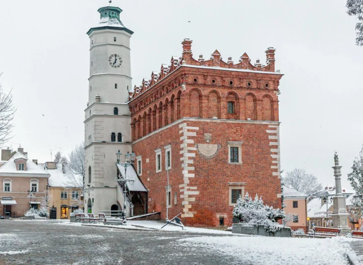 Sandomierz przyciąga gości w każdej porze roku