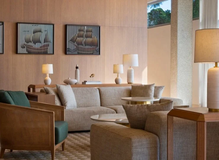 Hotel posiada zachwycające otoczenie i wystrój
