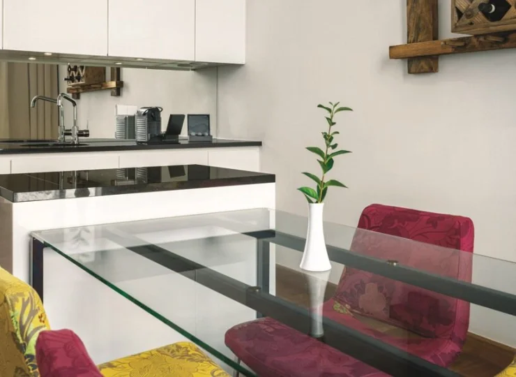 W apartamencie superior suite jest także aneks kuchenny