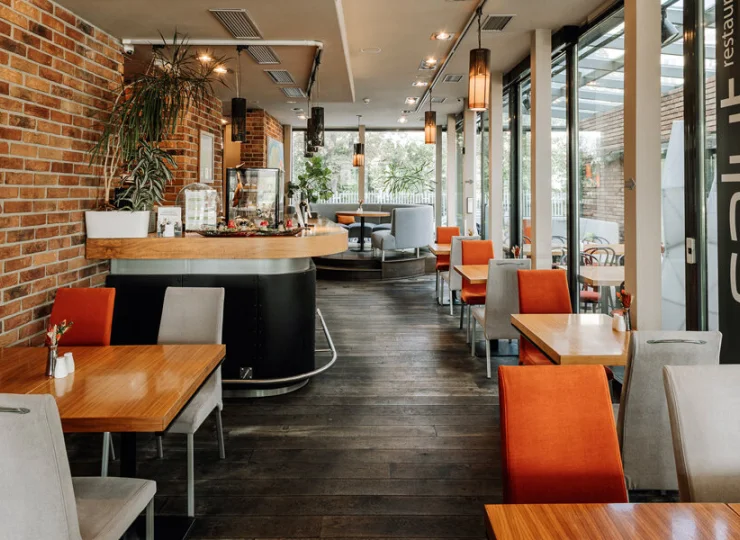 Wnętrza są przyjemne i nowoczesne