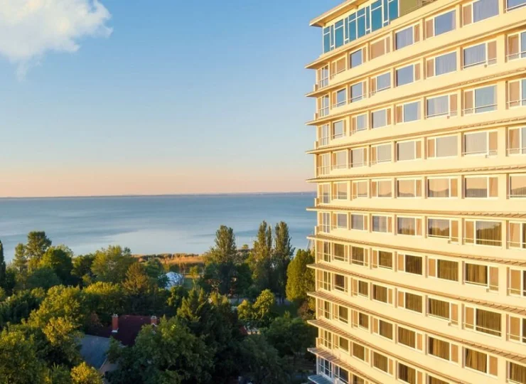 Hotel z widokiem na jezioro Balaton