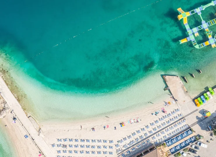 Hotel jest położony 60 metrów od pięknej plaży