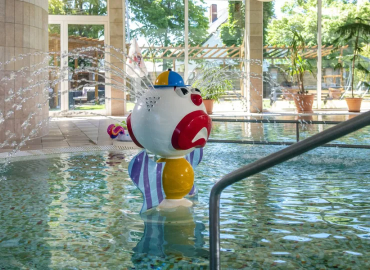 W części basenowej jest także brodzik dla dzieci