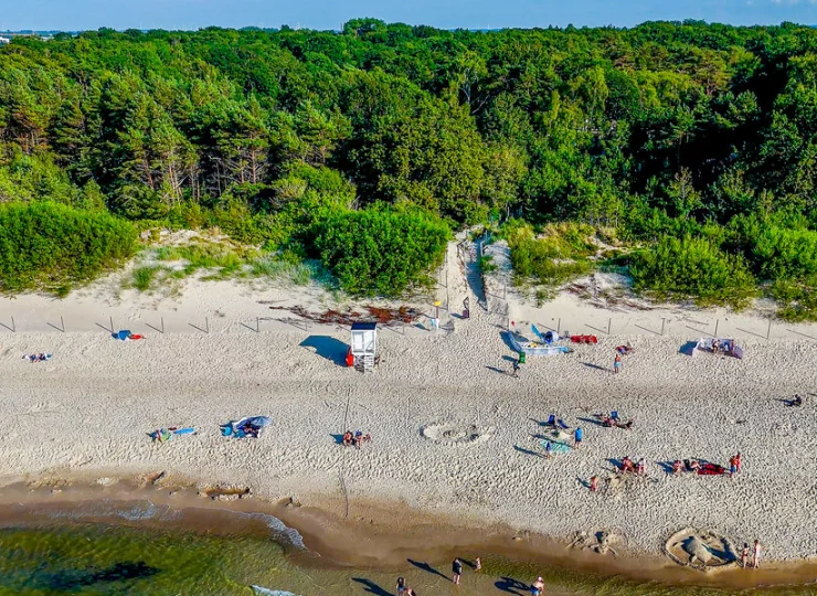 Plaża przy obiekcie