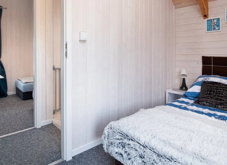  Na piętrze przygotowano dwie sypialnie