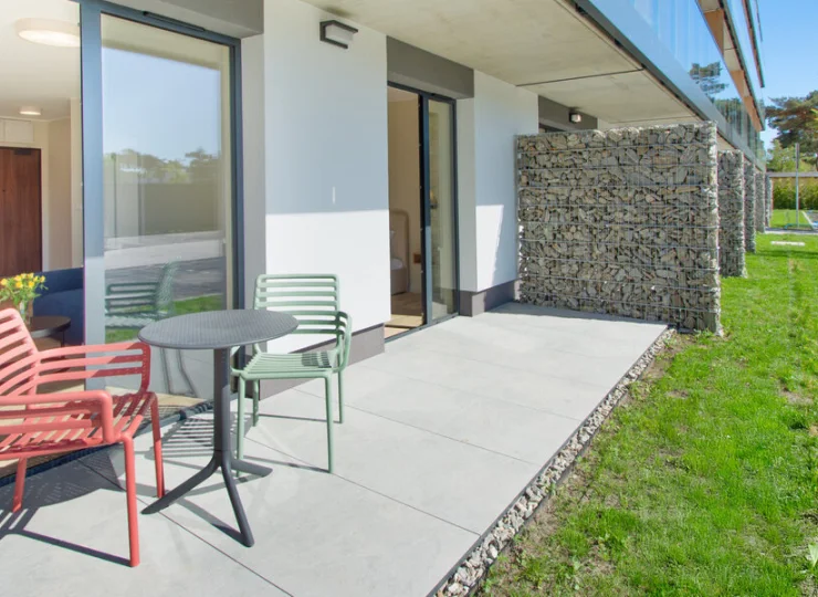 Każdy apartament ma balkon albo taras