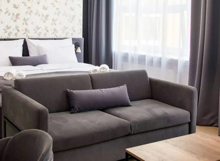 A także pokoje z odrębną sypialnią