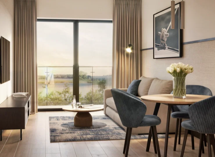 Apartamenty są wygodne i nowoczesne