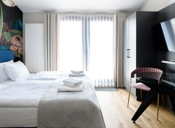 Studio 2-os. z łóżkiem king size