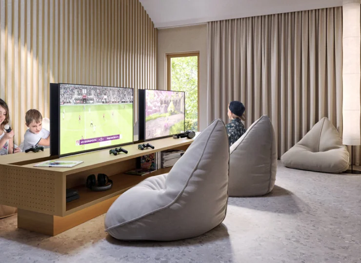 Dla dzieci: sala zabaw, pokój gier, plac zabaw i fontanny w strefie basenowej