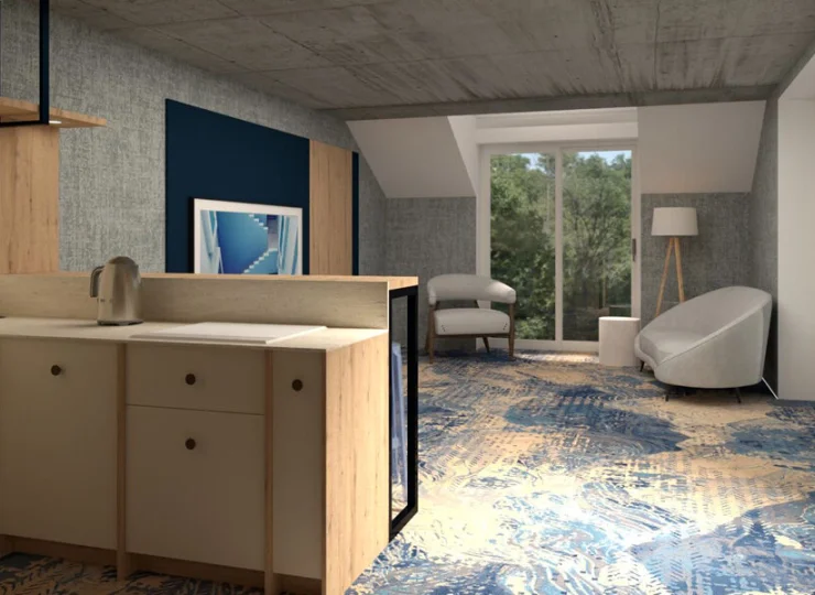 Apartament Prime Sky pozwala na pobyt rodziny 2+2