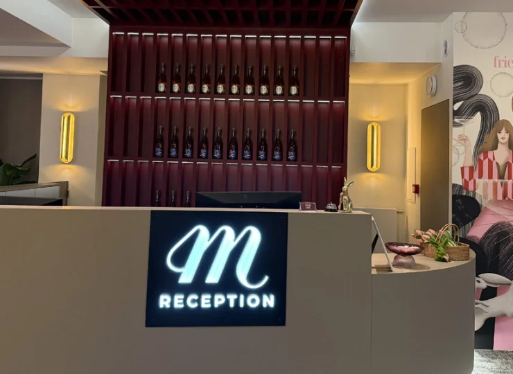 Recepcja jest czynna od godz. 7:00 do 22:00