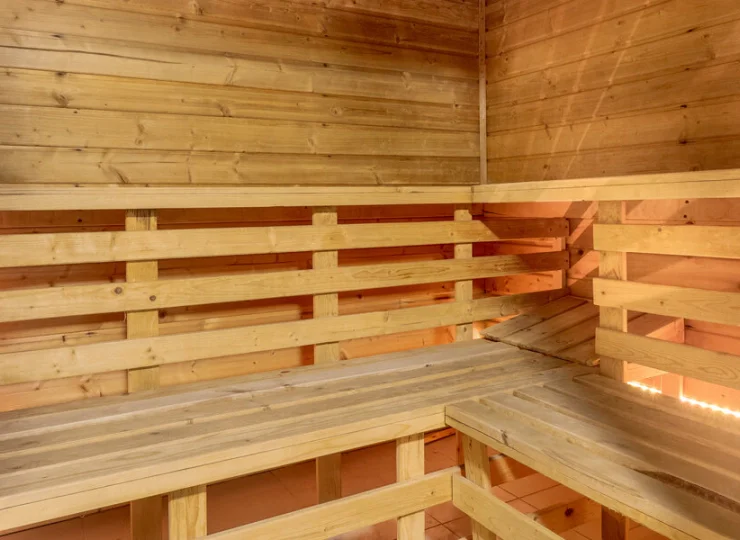 W strefie spa jest sauna sucha