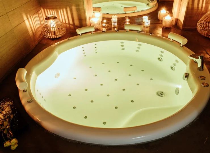 Jest tu też jacuzzi