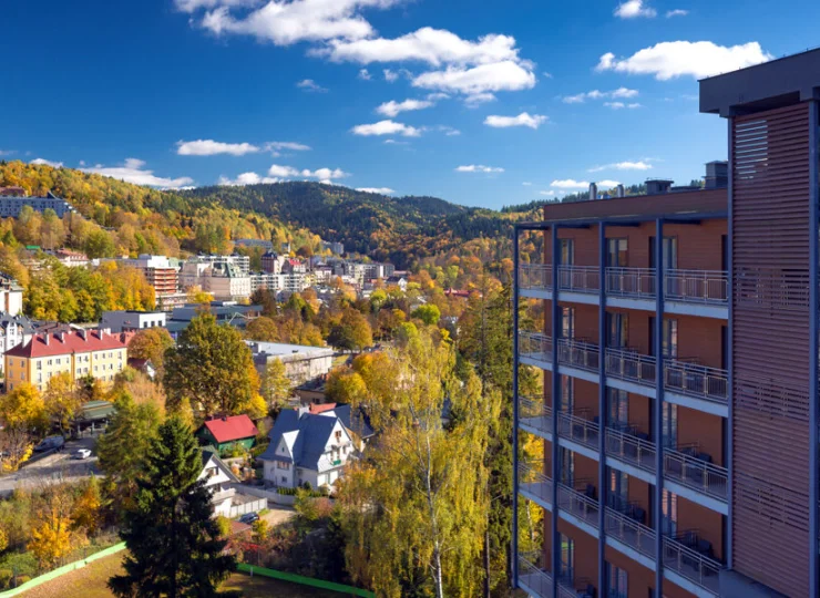 Hotel Krynica jest dobrze zlokalizowany w centrum Krynicy-Zdroju
