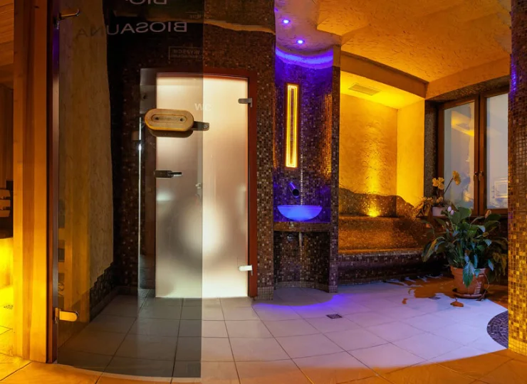 W strefie relaksu znajduje się także bio-sauna oraz terapia lodem