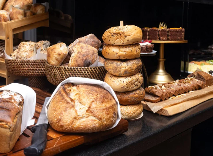 Pyszne śniadania są codziennie podawane w formie bufetu