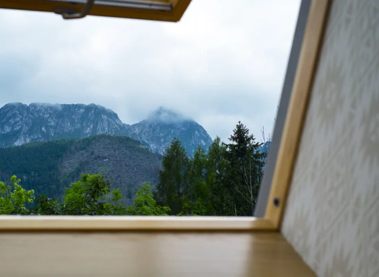 Villa znajduje się bardzo blisko szlaku na Giewont