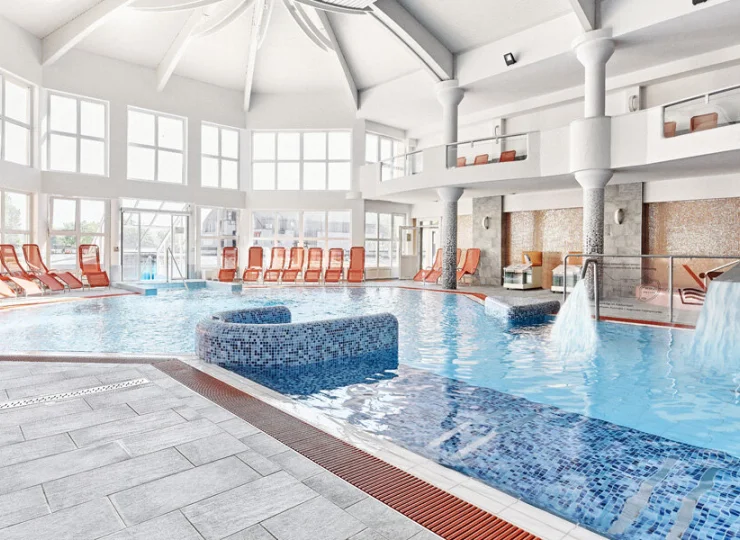 Hotel dysponuje rozległą strefą wellness