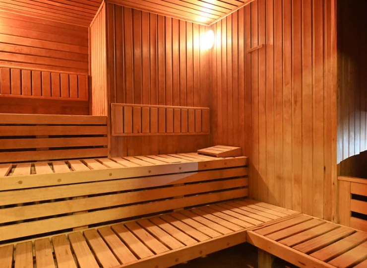 Hotelowe saunarium oferuje 6 rodzajów saun