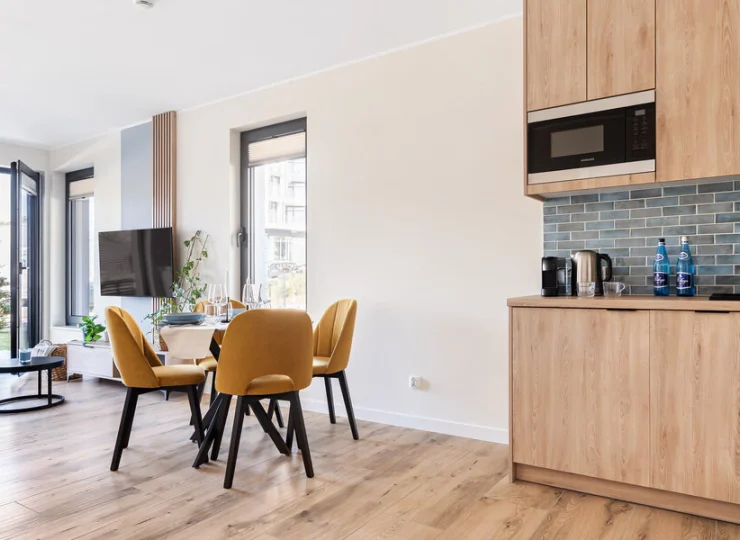 Linea Mare to nowocześnie urządzone apartamenty w Mrzeżynie