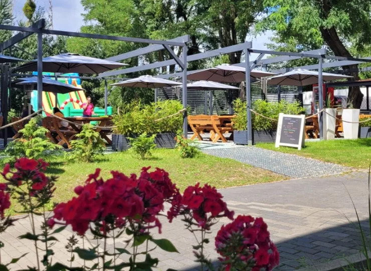 Ogród grillowy w Aqua House Sopot