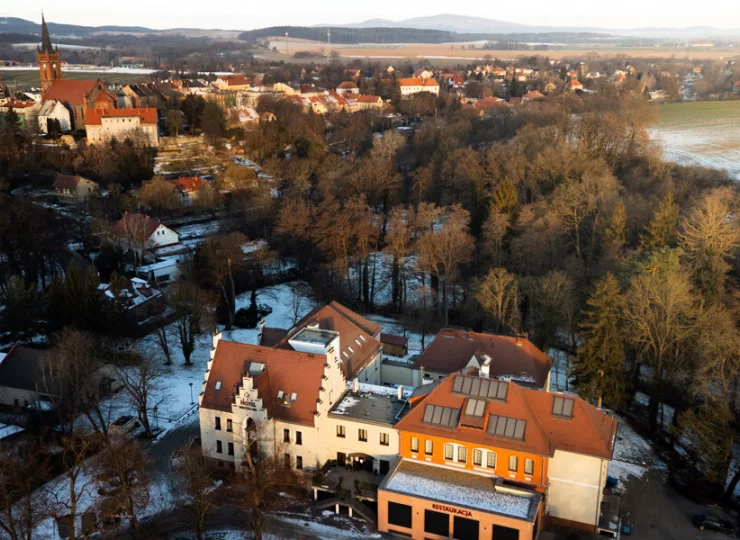 Hotel Niemcza jest urządzony w przedwojennej śląskiej rezydencji