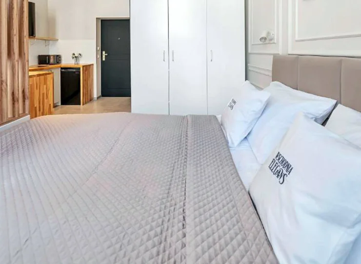 Część sypialna w Studio Deluxe 2+2