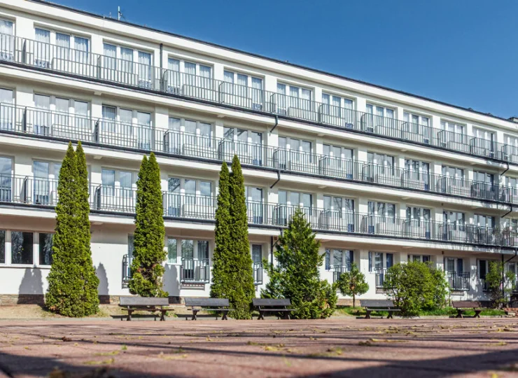 W Diunie każdy pokój ma balkon