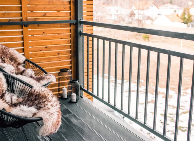 Balkon apartamentu H2